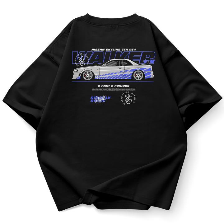 Paul Walker R34 Tribute Tee
